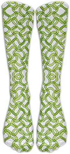 Ysfo Spirulina Cyanobacteria In Green Tube Socks For Women & Men - Graduated Athletic Fit For Running, Nurses, Flight Travel, Skiing & Maternity Pregnancy - Boost Stamina & Recovery