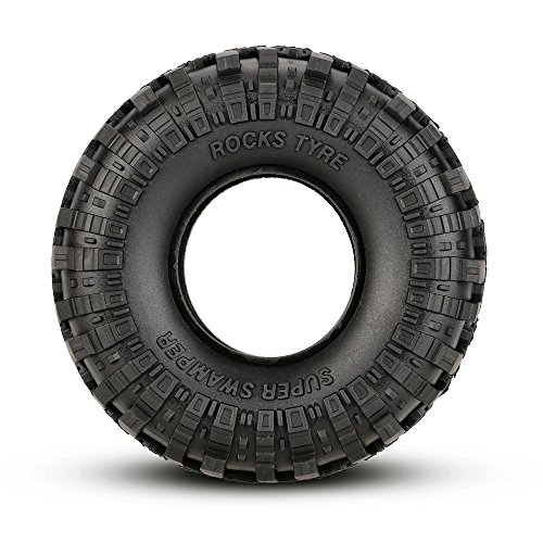 Goolsky 4Pcs AUSTAR AX-4020 1.9 Inch 110mm 1/10 Rock Crawler Tires for D90 SCX10 AXIAL RC4WD TF2 RC Car