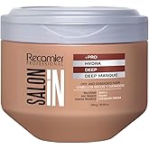 Salon In by Recamier | Hydra Repair Deep Treatment Mask | Intense Hydration & Repair for Dry, Damaged Hair | 10.58 oz / 300 g