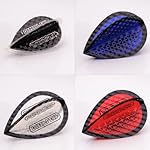 5 x Mixed Sets of Dimplex Colours Dart Flights Pear Shape by PerfectDarts