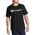 Champion Men's T-shirt, Cotton Midweight Men's Crewneck Tee,t-shirt for Men, Graphic Script