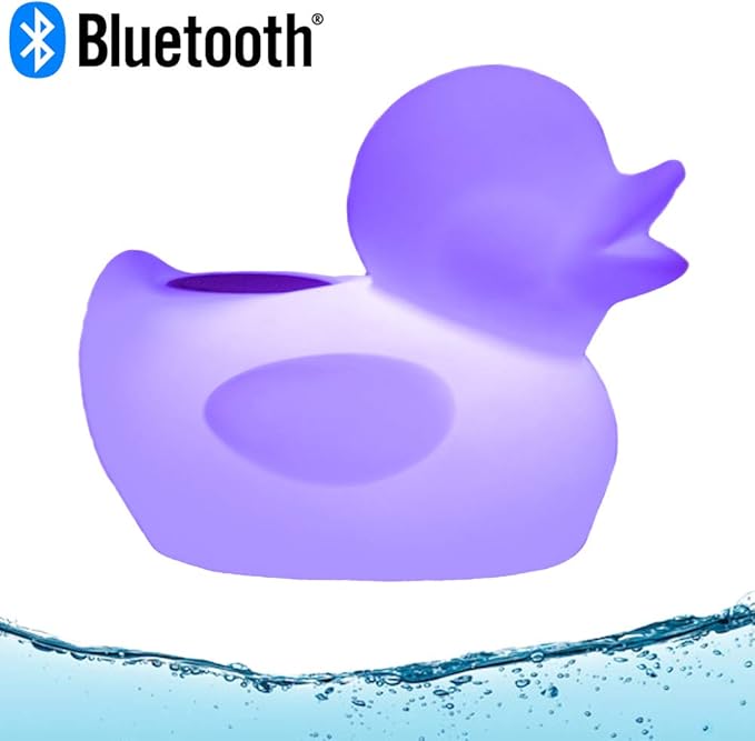 led floating duck speaker