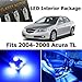 Classy Autos Acura TL Blue Interior LED Package (7 Pieces)