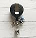 Personalized RN Nurse ID Badge Reel, heart Nurse Gift, LPN BSN Custom RN Retractable ID holder, Purple heart Nurse Name