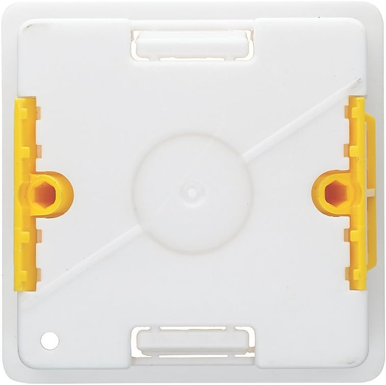 Pack of 10 x Appleby SB619 1 Gang 35mm Dry Lining Wall Electrical Back Boxes, White - Image 5