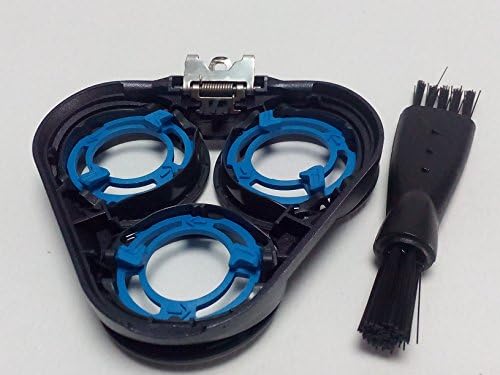 New Blakc Shaver Head Holder Cover & 3X Blade Frame Plate SH50 For Philips S5000 S5095 S5090 S5082 S5081 S5080 S5079 S5078 S5077 S5015 S5013 S5011 S5010 S5008 Shaving Parts Replacement