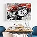 Abstract Paint by Numbers Kit for Adults Beginner, Paint by Numbers Women Painting Kits on Canvas Art Craft for Home Decoration, Black Dream Girl 16x20inch
