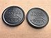 2X NEW JEEP ALL BLACK TRAIL RATED 4X4 I TRUNK TAILGATE FENDER EMBLEM BADGE LOGO METAL