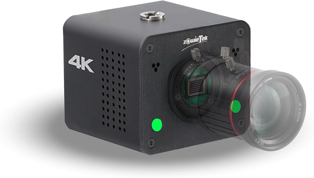 zowietek 4K NDI HX3 POV Box Camera PoE HDMI SDI RTSP RTMP SRT Live Streaming