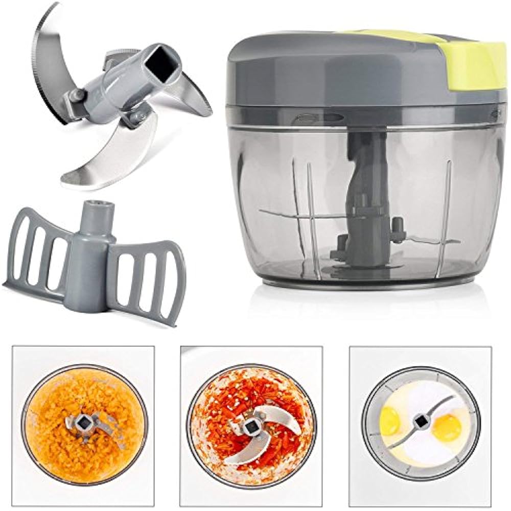 Magiclux Tech Manual Food Chopper, Vegetable Processor Handheld Speedy