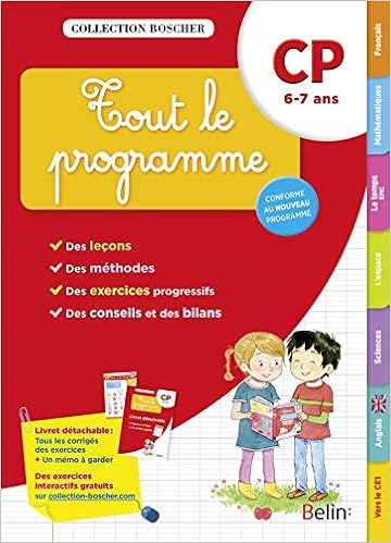 Amazon Com Tout Le Programme Cp Cahier Edition 2016 Cahier D Entrainement Boscher Tout Le Programme French Edition 9782701198255 Collectif Books
