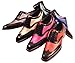 Bolano Lawson, Wingtip Oxford Dress Shoes for Men, Two-Tone & Shiny Metallic Oxfords, Men's Formal Tuxedo Shoes (Gold/10)