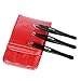 AMTOK Eyebrows Tweezers Kit Professional Plucking Tools Kit Stainless Steel,Flat,Slant and Pointed Tip Tweezers (Black)