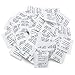 LotFancy Silica Gel Packets, 5 Gram 60 Packs Rechargeable Desiccant Dehumidifiers Packets, Moisture Absorber Drying Bag with Orange Indicator, Non-Toxic, Odorless