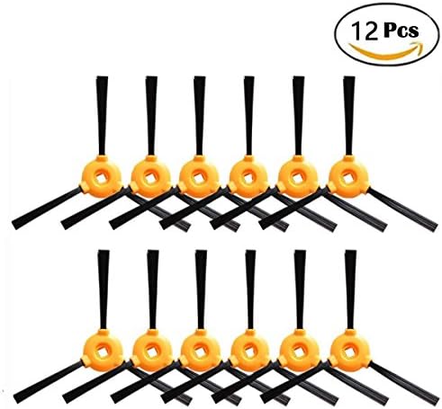 12-Pcs Replacment Side Brushes for Eufy RoboVac 11 Robotic Vacuum Cleaner and Ecovacs DEEBOT N79 - Aunifun