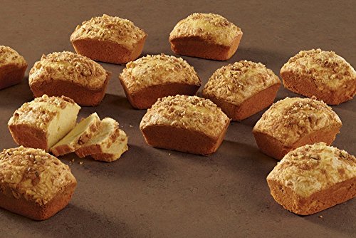 Kitchen Perfect 18 Cup Heavy Steel Bread Bake Oven Mini Loaf Pan with Scraper Combo