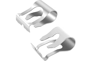 YGDMD 2PCS Windshield Wiper Linkage Bushings Clip,Wiper Linkage Assembly Clip to Secure & Avoid Connecting Rod Popping Out,Professional Car Accessories Wipers Linkages Motor Metal Clips