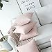 Home Brilliant ecorative Pillow Covers 18x18 Throw Pillow Covers Lined Linen Cushion Covers for Bed Couch, Set of 2, 18 x 18 inches(45cm), Baby Pink