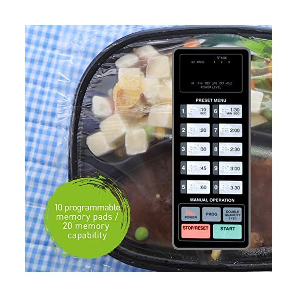 Panasonic Countertop Commercial Microwave Oven with 10 Programmable