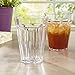 Rhapsody 12-ounce Faceted Plastic Rocks Tumblers | set of 8 Clear