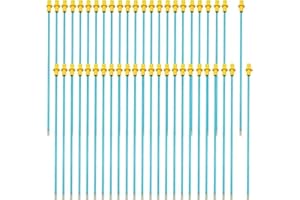 CAPHSTION Disposable Artificial Insemination Catheters Rods Breeding Tubes Soft Rubber Canine Semen Catheter for Dog (50pcs, 40cm)