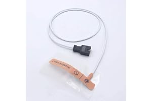 SINO-K 24pcs 9 Pins Compatible Masimo Disposable Neonatal Adult Spo2 Sensor for Masimo LNCS Neo 1862 Probe Adhesive Tape Sensor 9 Pins 3.2 ft Connector-Pronto-7, Rad-5, Rad-57, Rad-8, Rad-87, Radical-7