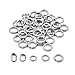 Croch Double Split Rings Stainless Steel Fishing Tackle (400 pcs)