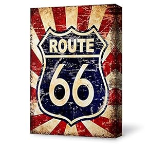 Canvas Wall Art-Vintage Rustic Style-Canvas Prints Home Artwork Decoration for Cafe Bar - 12x18 inches