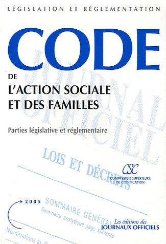 Code de l'action sociale et des familles