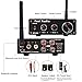 BT20C Bluetooth 4.2 Stereo Audio Amplifier 2 Channel Home Receiver Mini Hi-Fi Class D Integrated Amp 2.0CH Digital Power Amplifier for Passive Speakers with Bass and Treble Control 50W X 2thumb 1