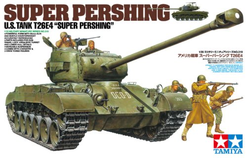 Tamiya Models US Tank T26E4 Super Pershing Model Kit
