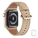 WFEAGL Compatible with Apple Watch Band 41mm 40mm 38mm 42mm(series 10) Women, Top Genuine Leather Band for iWatch SE & Series 10 9 8 7 6 5 4 3 2 1