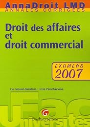 Droit des affaires et droit commercial