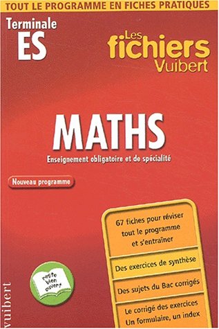Maths, terminale ES