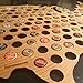 Beer Cap Map Wall Hanger - Awesome Shadow Effect
