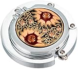 Designer Collection Embossed Mirrored Purse Hook/Hanger