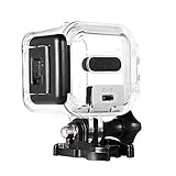 Taotree GoPro HERO Session 5 Waterproof Housing Standard Protective Case Replacement with Bracket & Screw for GoPro HERO5 Session 45m Underwater Diving