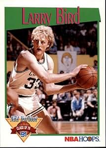 Amazon.com: 1991 NBA Hoops - Larry Bird - Boston Celtics - Card 319: Sports & Outdoors