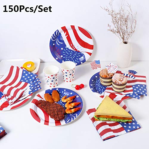 1 Decorations+Disposable+Dinnerware+Supplies+Independence