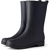 Asgard Women's Mid Calf Waterproof Rain Boots