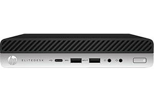 HP EliteDesk 800 G5 Micro/Mini/Tiny Desktop PC | Intel Core i7-9th Gen - 16GB RAM 256GB SSD 8 cores Windows 11 Pro (Renewed)