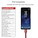 USB Type C Cable,Transontech USB C to USB 3.0 High-Speed Date Charging Cable (2Pack - 3.3ft/6.6ft) Nylon for Samsung Galaxy Note 8 S8 plus,Pixel XL,LG G6 V20,Nexus 6P, Nintendo Switch More - Red