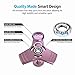 Pink Fidget Hand Spinner toy, Metal Aluminum Alloy Tri Spinner with stainless Steel Bearings which helps to increase focus, relieves stress, anxiety, and boredom. Fidget Spinner + Metal Carrying Case