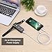 IQIYI [MFi Certified] Apple Watch Charger, Portable Charger/Power Bank Cord Cable for iWatch 4/3/2/1 Apple Watch and iPhone X/8P/8/7P/7/6P/6s/6 2 in 1 Multifunctional Charging Dock Station (2100mAh)