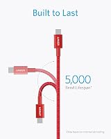 Anker 333 USB C to USB C Cable 6ft Nylon 100W 2-Pack Type C Charger view 5