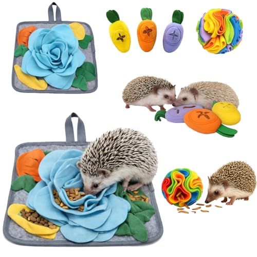 Enochainchin Hedgehog Foraging Toy Set