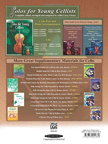 Solos for Young Cellists - Cello Part and Piano Accompaniment, Volume 6: Selections from the Cello Repertoire: 06 - Image 3