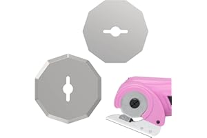 VLOXO Replacement Blades Compatible- with 4V Cordless Electric Scissors Rotary Blades Fabric Cutter Blades Compatible with Worx ZipSnip WX010X MAX