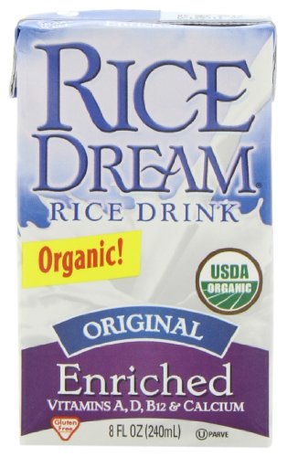 Rice Dream Organic Rice Drink, Original, 8 Ounce (Pack of 24)