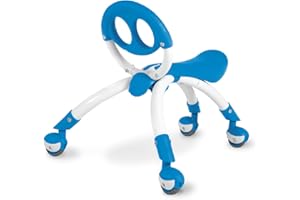 YBIKE Pewi Walking Ride On Toy - from Baby Walker to Toddler Ride On for Ages 9 Months to 3 Years Old, YPIW3, Blue